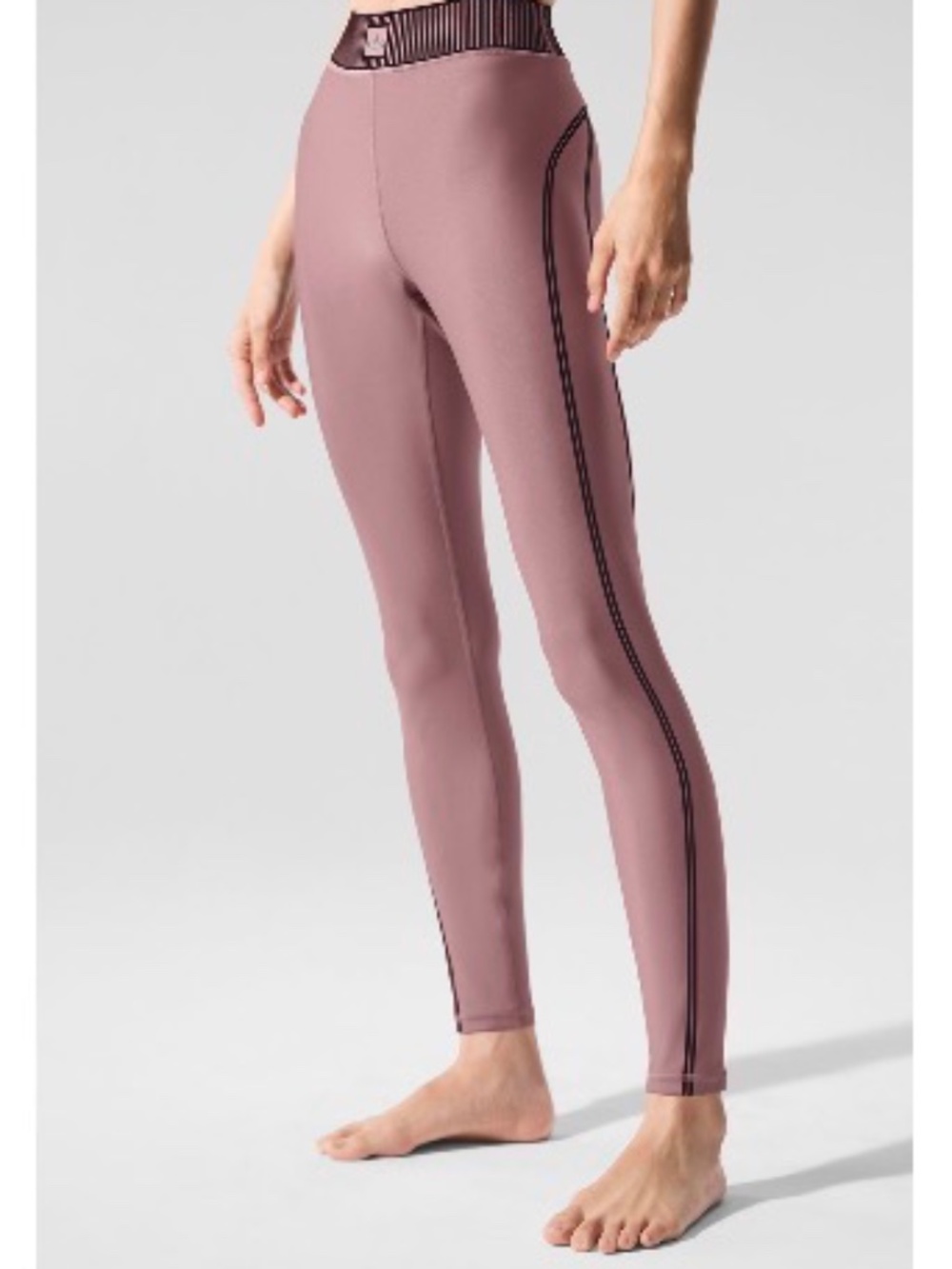 Airlift High-Waist 7/8 Line Up Legging - Smoky Quartz